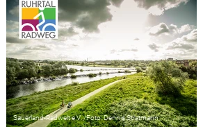 Eine Radtour endlang der Ruhr.