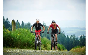 Mountainbiker im Sauerland