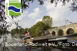 Eine entspannte Pause an der Kanzelbrücke am Möhnesee.